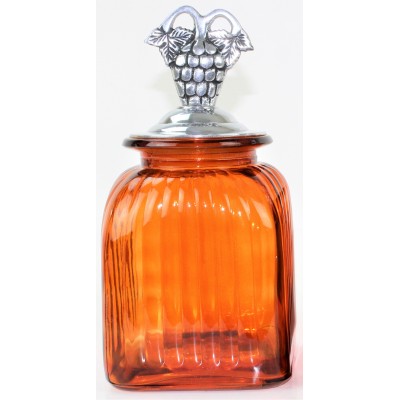 40002 AMBER- MEDIUM SINGLE CANISTER SET